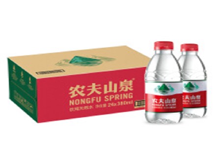 <b>农夫山泉饮用水饮用天然水380ml1*24瓶 整箱装</b>